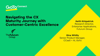 Navigating the CX Maturity Journey.