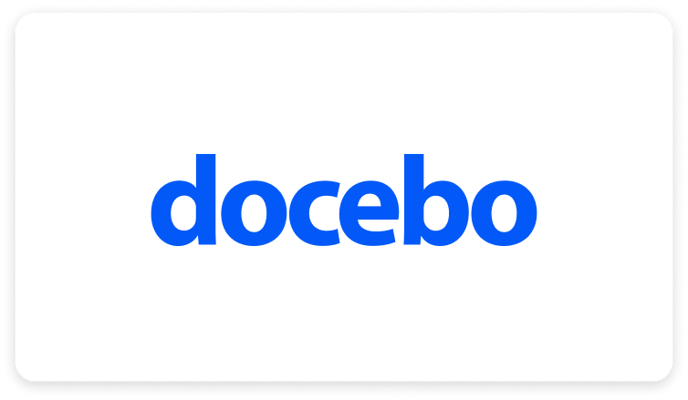 Docebo logo.