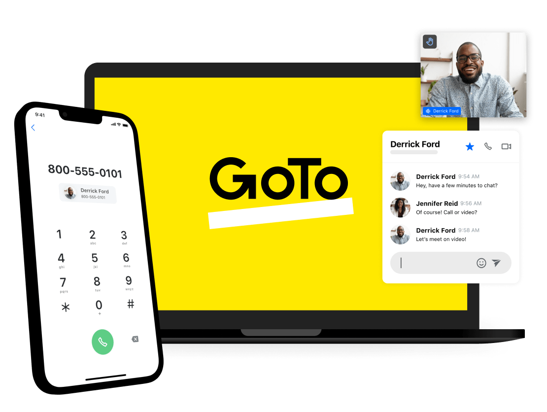 GoTo helps power your business connections across your devices.