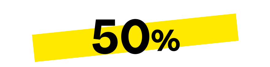 50%