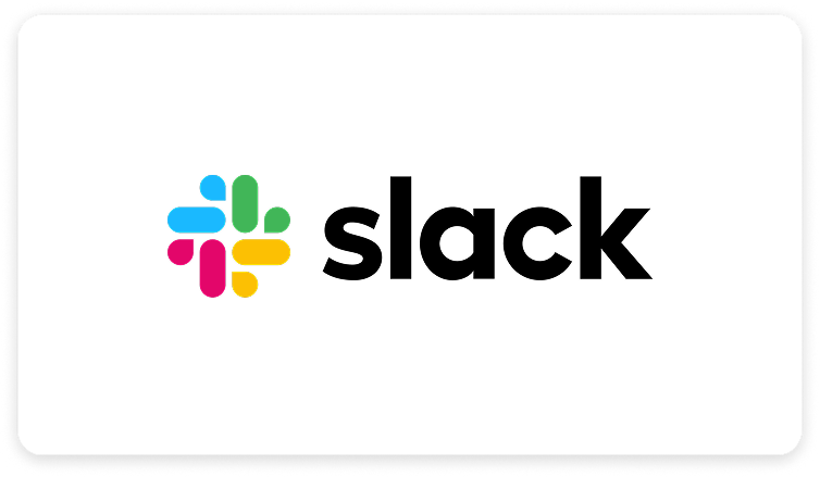 Slack logo.
